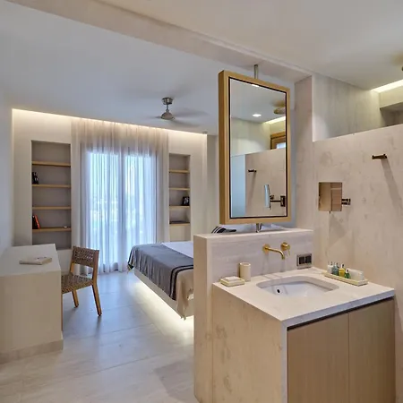 Newly-built Luxury In Ysterni, Paros, 200m From The Beach And 7min From Naoussa *