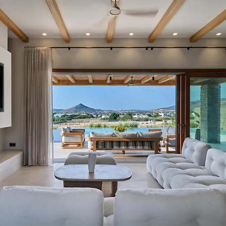 Villa Newly-built Luxury In Ysterni, Paros, 200m From The Beach And 7min From Naoussa