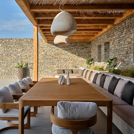 Newly-built Luxury In Ysterni, Paros, 200m From The Beach And 7min From Naoussa Villa *